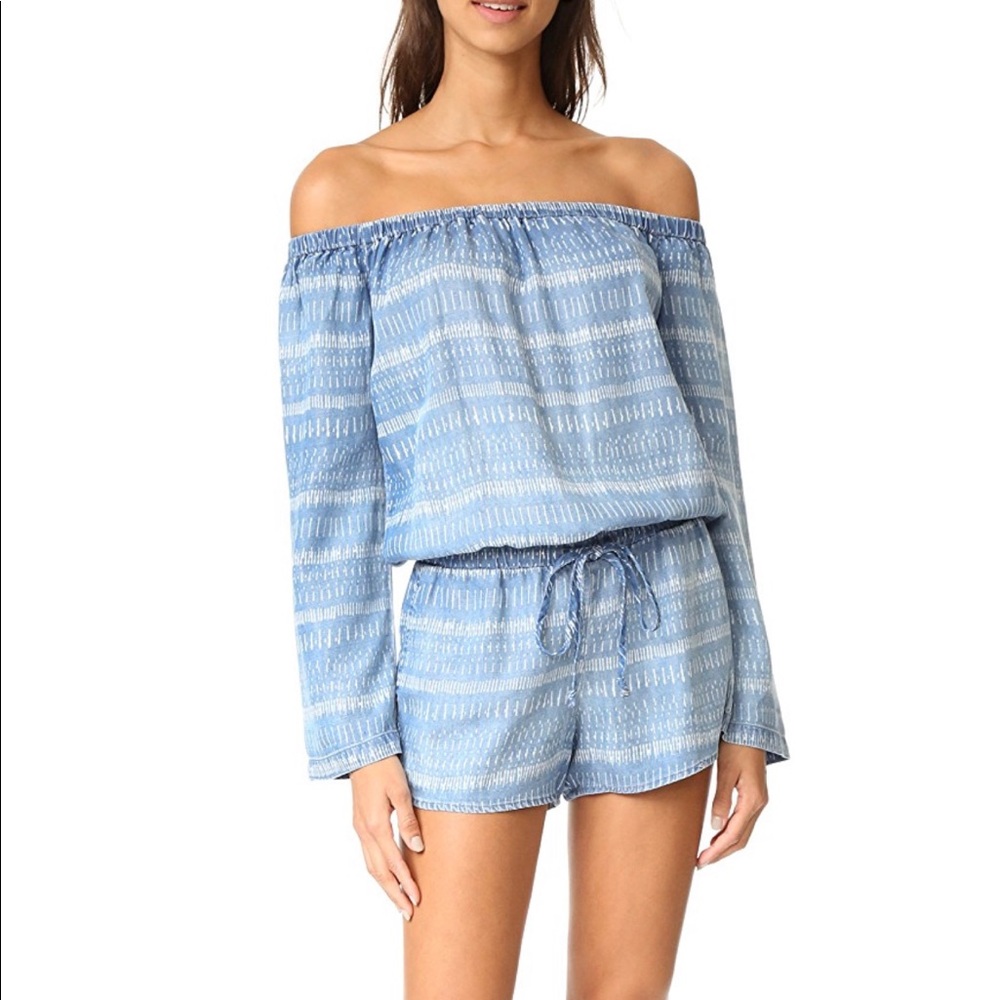 Bella Dahl off the should romper